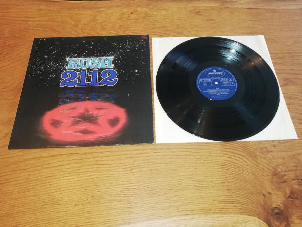 Rush 2112 1978 Mercury 6338678 Deutsche Pressung NM/VG+